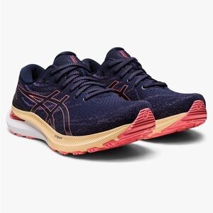 ASICS Women's GEL-KAYANO 29 Midnight/Papaya 8.5